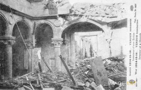 Eglise en ruines (Verdun)